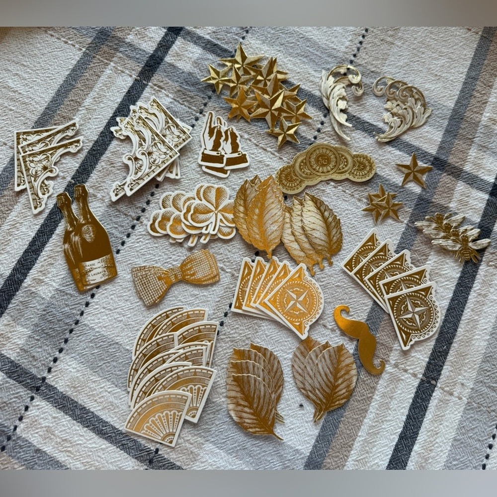 Anna Griffin Die Cut Card Making Kit Handsome Spinner For Him Incomplete - Picture 12 of 14